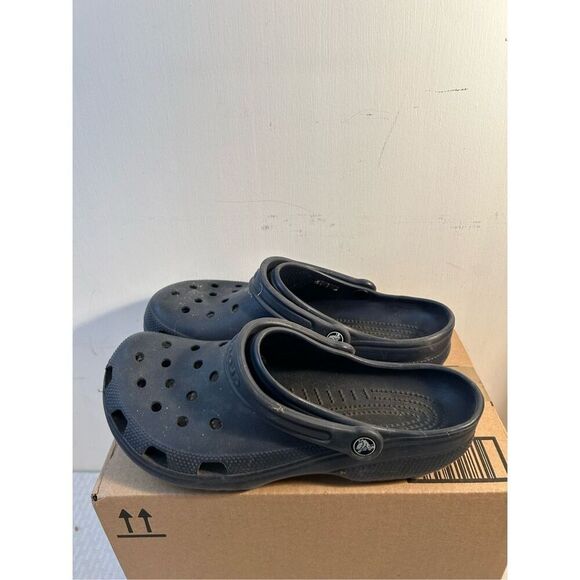 Crocs clog men’s 10 black used - Picture 1 of 6